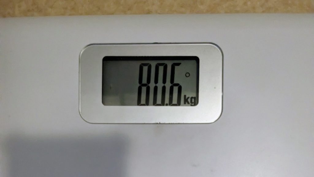 今年の減量