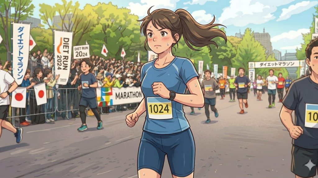 ダイエットは長距離走｜焦らず、コツコツが一番の近道