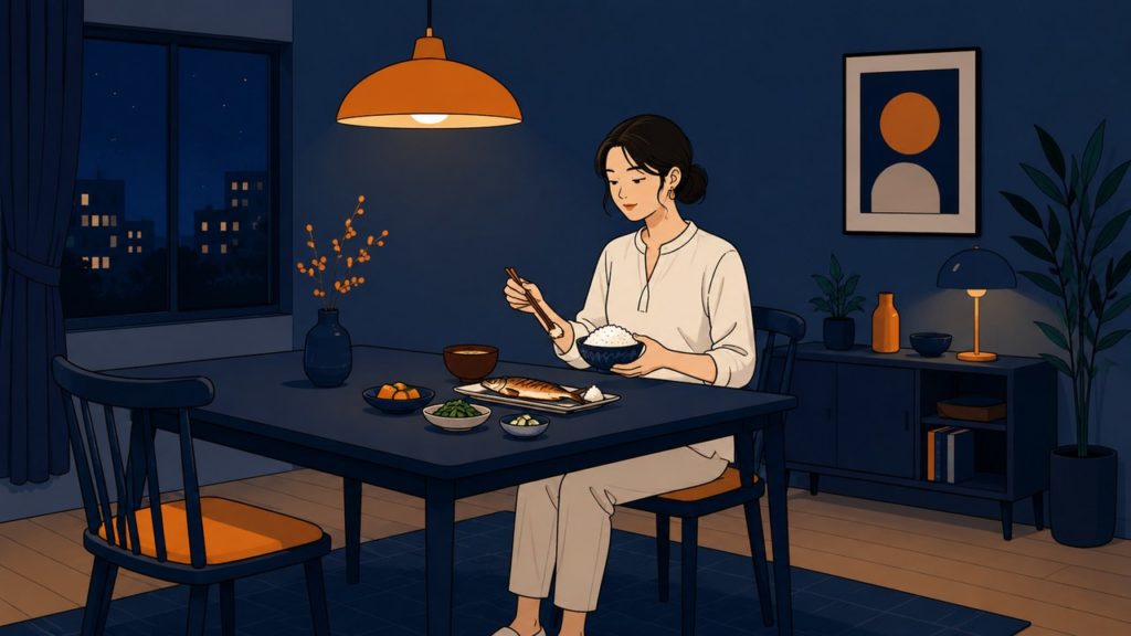 「夜遅く食べると太る」は、時間のせいじゃありません